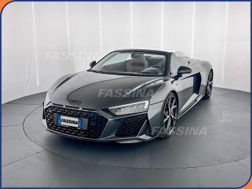 SPOTICAR Audi R8 V10 Rwd S Tronic Spyder Performance 570cv Usata - Coupé-cabriolet Benzina Grigio - Milano - 502430633_4