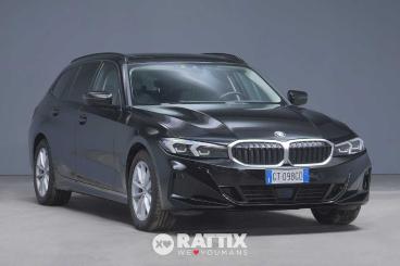 SPOTICAR Bmw Serie 3 316 D Touring 2.0 Mhev 48v Auto + Tetto Apribile Usata - Coupé-cabriolet Ibrido Nero - Barzago - 1202408053_1