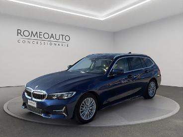 SPOTICAR Bmw Serie 3 320 D Touring Luxury 190cv Auto Usata - Station Wagon Diesel Blu - Perugia - 1202377952_1