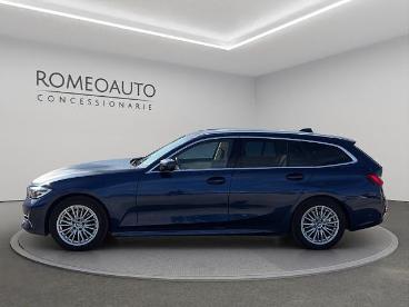 SPOTICAR Bmw Serie 3 320 D Touring Luxury 190cv Auto Usata - Station Wagon Diesel Blu - Perugia - 1202377952_3