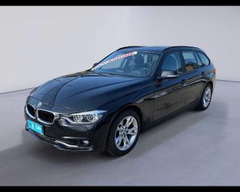 SPOTICAR Bmw Serie 3 18d Touring Auto Usata - Station Wagon Diesel Nero - Cremona - 1202330678_1