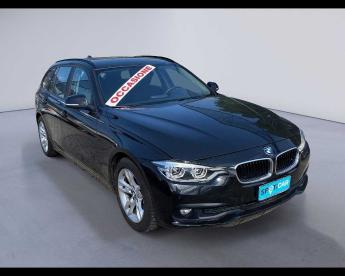 SPOTICAR Bmw Serie 3 18d Touring Auto Usata - Station Wagon Diesel Nero - Cremona - 1202330678_3