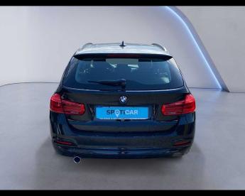 SPOTICAR Bmw Serie 3 18d Touring Auto Usata - Station Wagon Diesel Nero - Cremona - 1202330678_5