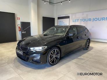 SPOTICAR Bmw Serie 3 20d Touring Mhev 48v Msport Auto Usata - Station Wagon Ibrido Nero - Modugno - 1202366844_1