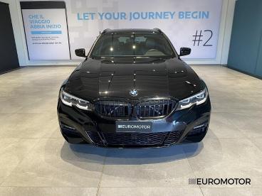 SPOTICAR Bmw Serie 3 20d Touring Mhev 48v Msport Auto Usata - Station Wagon Ibrido Nero - Modugno - 1202366844_3
