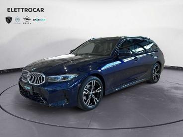 SPOTICAR Bmw Serie 3 20d Xdrive 48v Msport Touring Aut. Pelle, Tetto Pa Usata - Station Wagon Ibrido Blu - Bassano Del Grappa - 1202467437_2