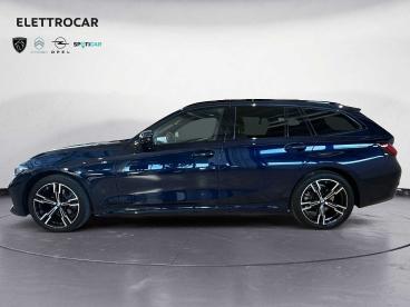 SPOTICAR Bmw Serie 3 20d Xdrive 48v Msport Touring Aut. Pelle, Tetto Pa Usata - Station Wagon Ibrido Blu - Bassano Del Grappa - 1202467437_3