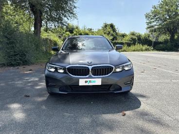 SPOTICAR Bmw Serie 3 18d Business Advantage Touring Usata - Station Wagon Diesel Grigio - Torino - 1202474771_2
