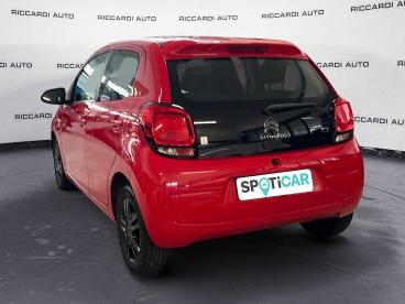 SPOTICAR Citroën C1 2&ordf; Serie Vti 72 5 Porte Feel Usata - City Car Benzina Rosso - Magenta - 1202476113_4