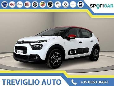 SPOTICAR Citroën C3 Puretech 83 S&s Shine Usata - City Car Benzina Bianco - Fara Gera Dadda - 1202402636_1