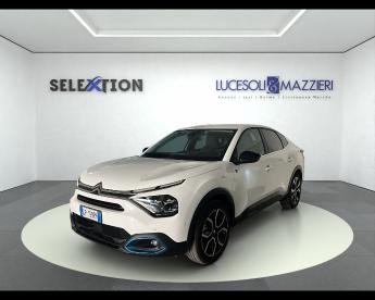 SPOTICAR Citroën C4 X Nuova E- X Elettrica 100kw (136cv) - Shine Usata - Berlina Elettrica Bianco - Jesi - 502370155_1