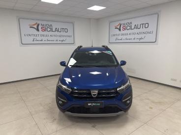 SPOTICAR Dacia Sandero Stepway Iii 2021 Stepway 1.0 Tce Comfort 90cv Usata - City Car Benzina Blu - Carini - 502323238_1