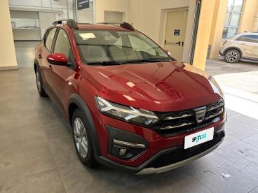 SPOTICAR Dacia Sandero 1.0 Tce 100 Eco-g Stepway Comfort Usata - City Car Gpl-metano Rosso - Roma - 1202449754_3