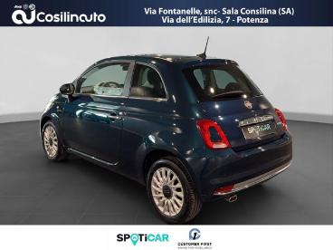 SPOTICAR Fiat 500 1.0 Hybrid Dolcevita My23 Usata - City Car Ibrido Blu - Sala Consilina - 602263165_3