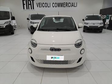 SPOTICAR Fiat 500 Elettrica Passion 3+1 Usata - City Car Elettrica Bianco - Napoli - 1202400108_2