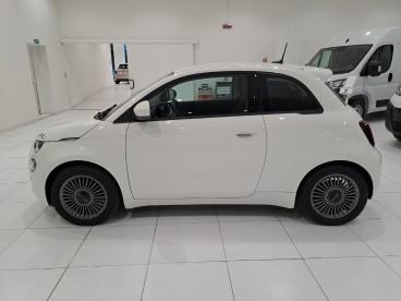 SPOTICAR Fiat 500 Elettrica Passion 3+1 Usata - City Car Elettrica Bianco - Napoli - 1202400108_4