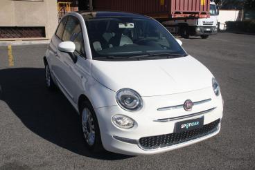 SPOTICAR Fiat 500 1.2 Dualogic Lounge Usata - City Car Benzina Bianco - Giarre - 502403915_2