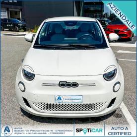 SPOTICAR Fiat 500 E 500e Berlina 42 Kwh Icon Usata - City Car Elettrica Bianco - Sassari - 502334924_2