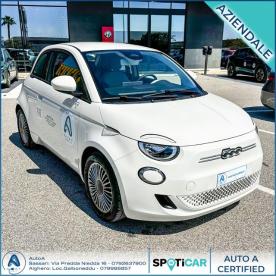 SPOTICAR Fiat 500 E 500e Berlina 42 Kwh Icon Usata - City Car Elettrica Bianco - Sassari - 502334924_3