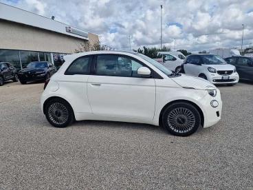 SPOTICAR Fiat 500 E Cabrio 42 Kwh Icon Usata - City Car Elettrica Bianco - Taranto - 1202363347_5