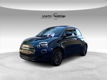 SPOTICAR Fiat 500c 500 Iv 2020 Cabrio 500e Cabrio 42 Kwh Icon + Usata -  Elettrica Blu - Siena - 502443707_1