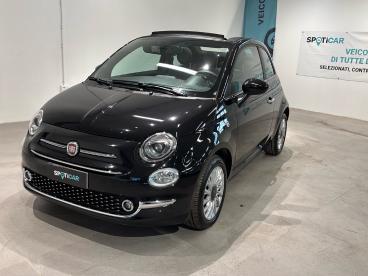 SPOTICAR Fiat 500c C 500 1.0 Hybrid Dolcevita Usata -  Ibrido Nero - Bologna - 602455899_1