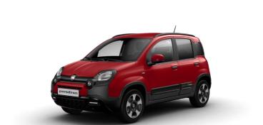 SPOTICAR Fiat Panda Cross 1.0 Firefly S And S Hybrid Usata - City Car Ibrido Rosso - Foggia - 502379926_1