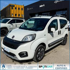 SPOTICAR Fiat Qubo 1.3 Mjt 80 Cv Trekking Usata - Family Car Diesel Bianco - Sassari - 502456957_1