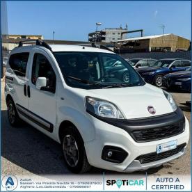 SPOTICAR Fiat Qubo 1.3 Mjt 80 Cv Trekking Usata - Family Car Diesel Bianco - Sassari - 502456957_3