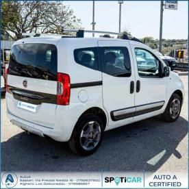 SPOTICAR Fiat Qubo 1.3 Mjt 80 Cv Trekking Usata - Family Car Diesel Bianco - Sassari - 502456957_5