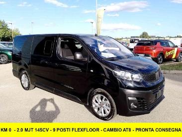 SPOTICAR Fiat Scudo 2.0 Bluehdi 145cv S And S At8 Pl 9 Posti Flexfloor Usata - Veicoli Commerciali Diesel Nero - Bologna - 502378007_1