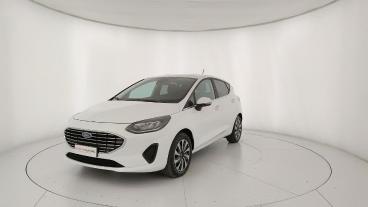 SPOTICAR Ford Fiesta 1.0 Ecoboost Hybrid 125 Cv 5 Porte Titanium Usata - City Car Benzina Bianco - Modugno - 1202371794_1