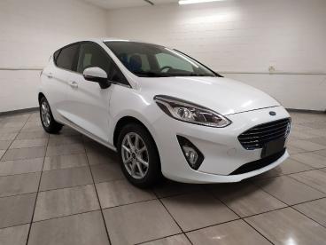 SPOTICAR Ford Fiesta 5p 1.0 Ecoboost Hybrid Titanium S And S 125cv My20 Usata - City Car Ibrido Bianco - Cuneo - 502376630_3