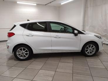 SPOTICAR Ford Fiesta 5p 1.0 Ecoboost Hybrid Titanium S And S 125cv My20 Usata - City Car Ibrido Bianco - Cuneo - 502376630_5