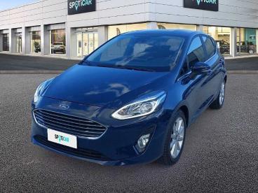 SPOTICAR Ford Fiesta 1.1 75 Cv Gpl 5 Porte Titanium Usata - City Car Gpl-metano Blu - Ravenna - 1202394876_1