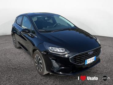 SPOTICAR Ford Fiesta Vii 5p 1.0 Ecoboost H Titanium 125cv Usata - City Car Ibrido Nero - Roma - 502397330_2
