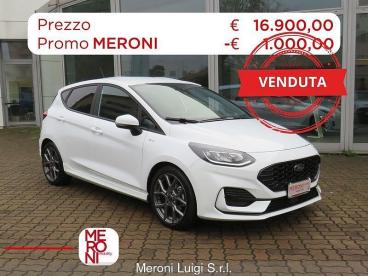 SPOTICAR Ford Fiesta 1.0 Ecoboost Hybrid 125cv 5 Porte St-line Usata - City Car Benzina Bianco - Seregno - 1202410758_1