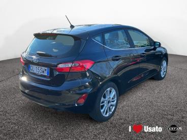 SPOTICAR Ford Fiesta Vii 5p 1.1 Titanium 75cv Usata - City Car Benzina Nero - Roma - 502415649_3