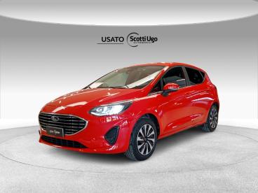 SPOTICAR Ford Fiesta Vii 5p 1.1 Titanium 75cv Usata - City Car Benzina Rosso - Siena - 502428768_1