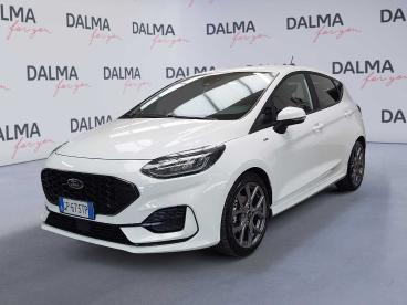 SPOTICAR Ford Fiesta 5p 1.0 Ecoboost H St-line 125cv Usata - City Car Ibrido Bianco - Solaro - 1202467394_1