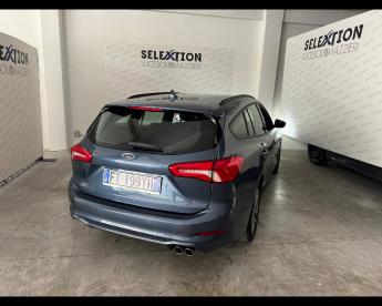 SPOTICAR Ford Focus 4ª Serie 1.5 Ecoblue 120 Cv Automatico Sw St-line Usata - Station Wagon Diesel Blu - Jesi - 502269279_3