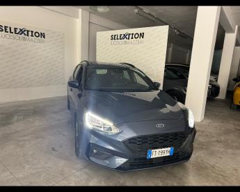 SPOTICAR Ford Focus 4ª Serie 1.5 Ecoblue 120 Cv Automatico Sw St-line Usata - Station Wagon Diesel Blu - Jesi - 502269279_4