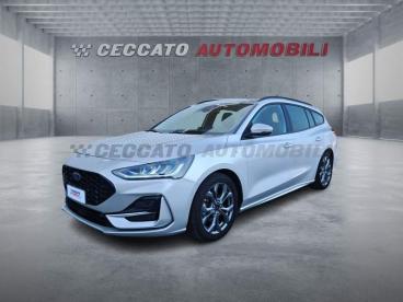 SPOTICAR Ford Focus Sw 1.0 Ecoboost H St-line Design 125cv Usata - Station Wagon Ibrido Argento - Thiene - 502395248_1