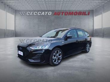 SPOTICAR Ford Focus Sw 1.5 Ecoblue St-line 115cv Auto Usata - Station Wagon Diesel Nero - Thiene - 502399818_1