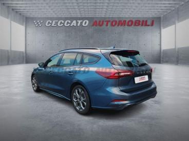 SPOTICAR Ford Focus Sw 1.5 Ecoblue St-line Design 115cv Auto Usata - Station Wagon Diesel Blu - Thiene - 502410051_3