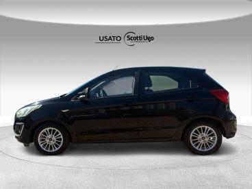 SPOTICAR Ford Ka + Ka Iii + 2017 5p Ka + 1.2 Ultimate 85cv My18 Usata - City Car Benzina Nero - Siena - 502501687_3