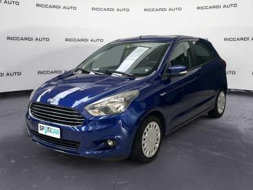 SPOTICAR Ford Ka + 1.2 85 Cv Start&stop Ultimate Usata - City Car Benzina Blu - Magenta - 1202515928_1