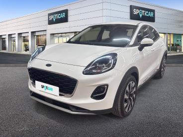 SPOTICAR Ford Puma 1.0 Ecoboost Hybrid 125cv Titanium Usata - Suv Ibrido Bianco - Palermo - 1202406437_1