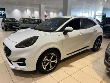SPOTICAR Ford Puma 1.0 Ecoboost Hybrid 125 Cv S And S St-line Usata - Suv Ibrido Bianco - Milano - 502411201_4