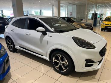 SPOTICAR Ford Puma 1.0 Ecoboost Hybrid 125 Cv S And S St-line Usata - Suv Ibrido Bianco - Milano - 502411201_5